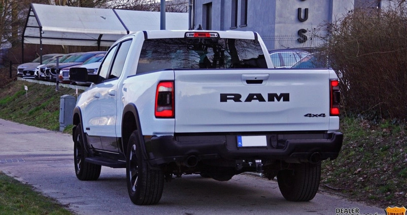 Dodge RAM cena 215000 przebieg: 78000, rok produkcji 2019 z Gdynia małe 781